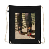 Red Bottom Girl Drawstring Dust Bag Cotton Handbag Storage